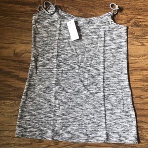 Loft Outlet Scoopneck Cami Gray Medium brand new
